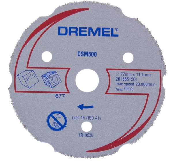 Круг отрезной карбидный для Dremel DSM20